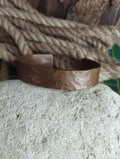 Bracelet cuivre martelé