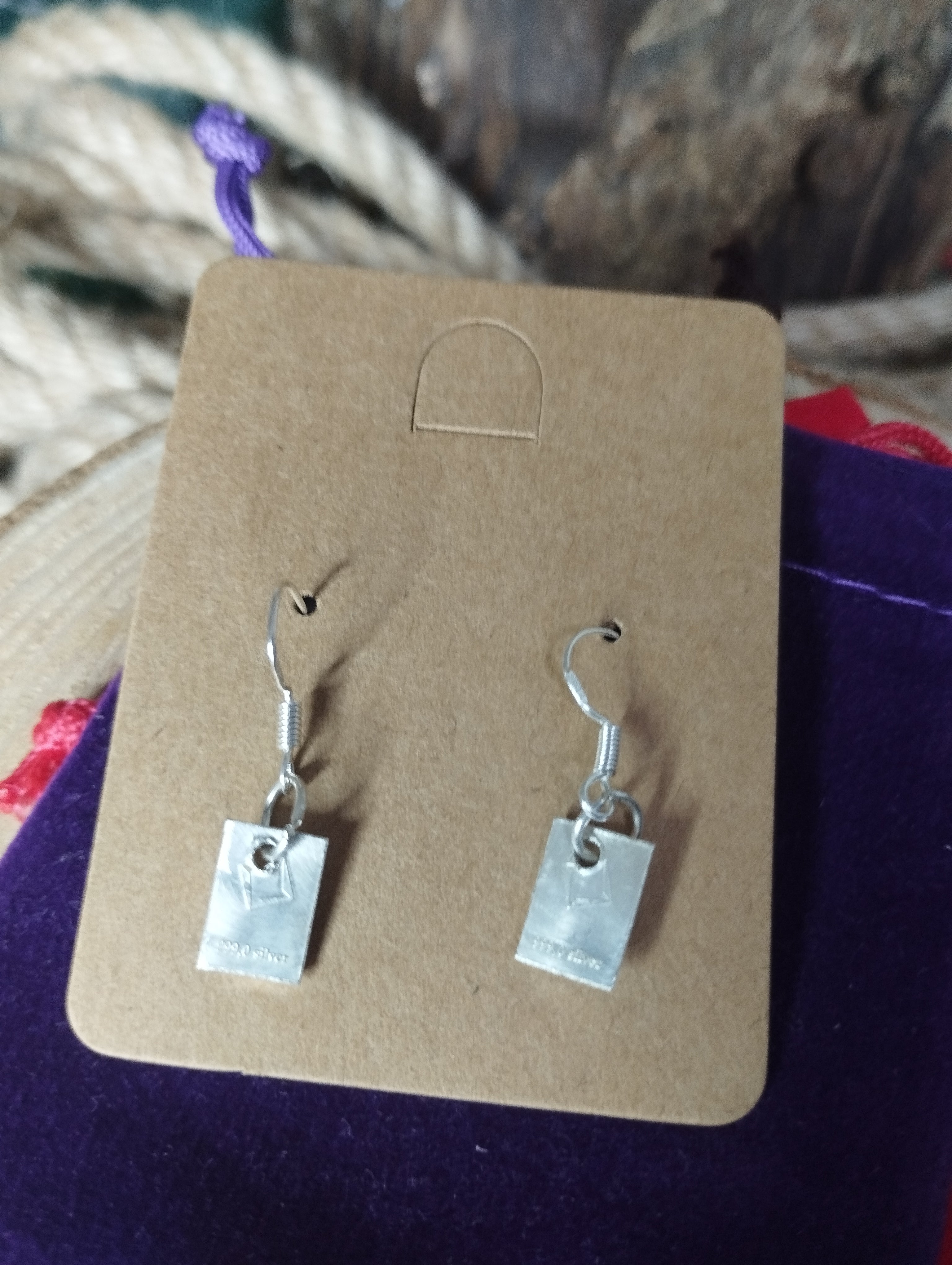 Boucles d'oreilles en argent