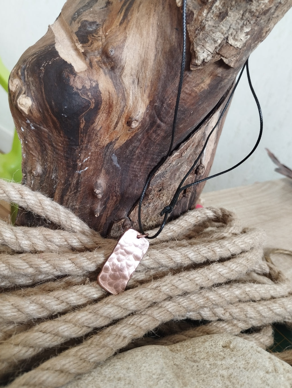 Pendentif en cuivre