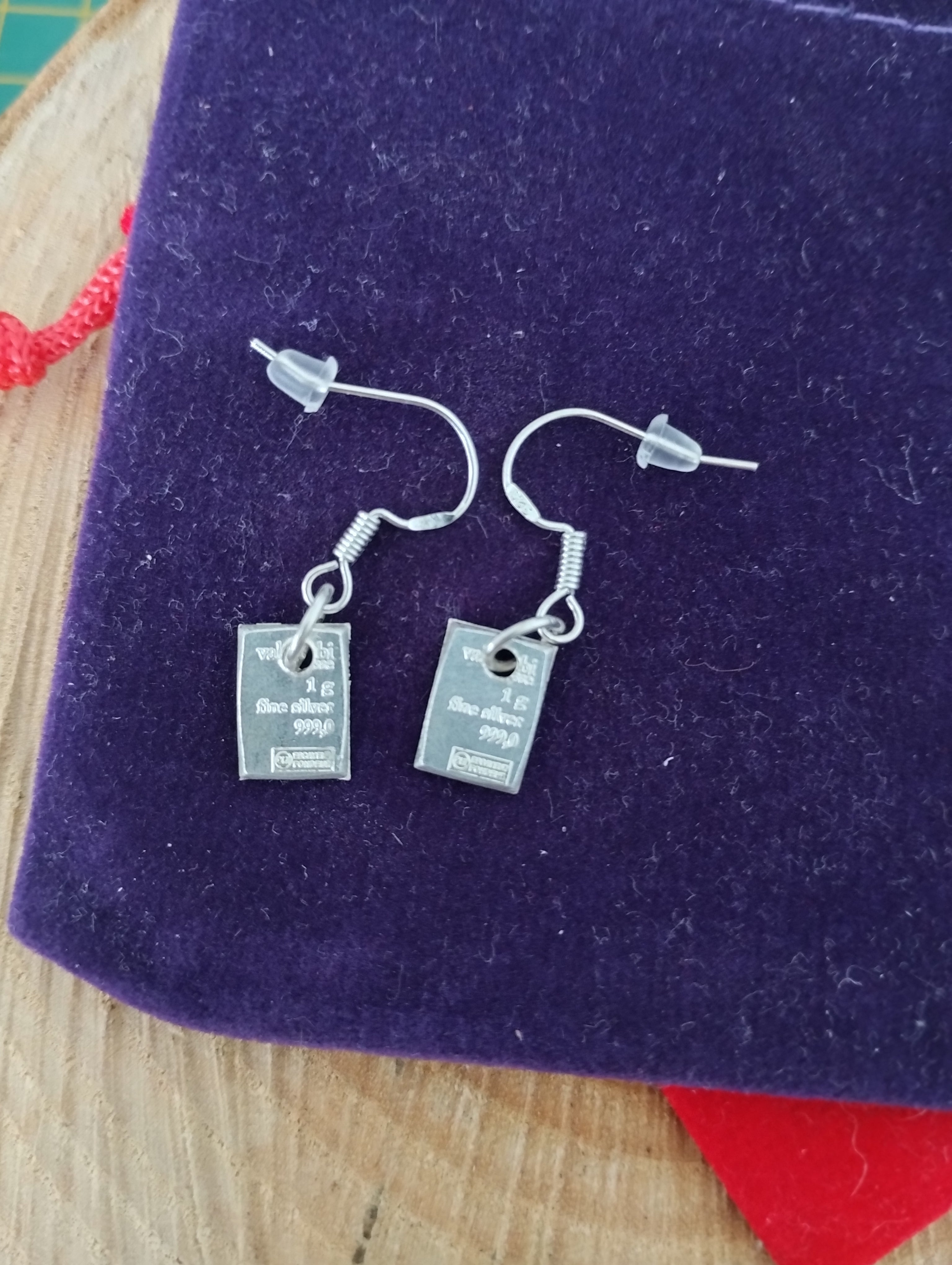 Boucles d'oreilles en argent