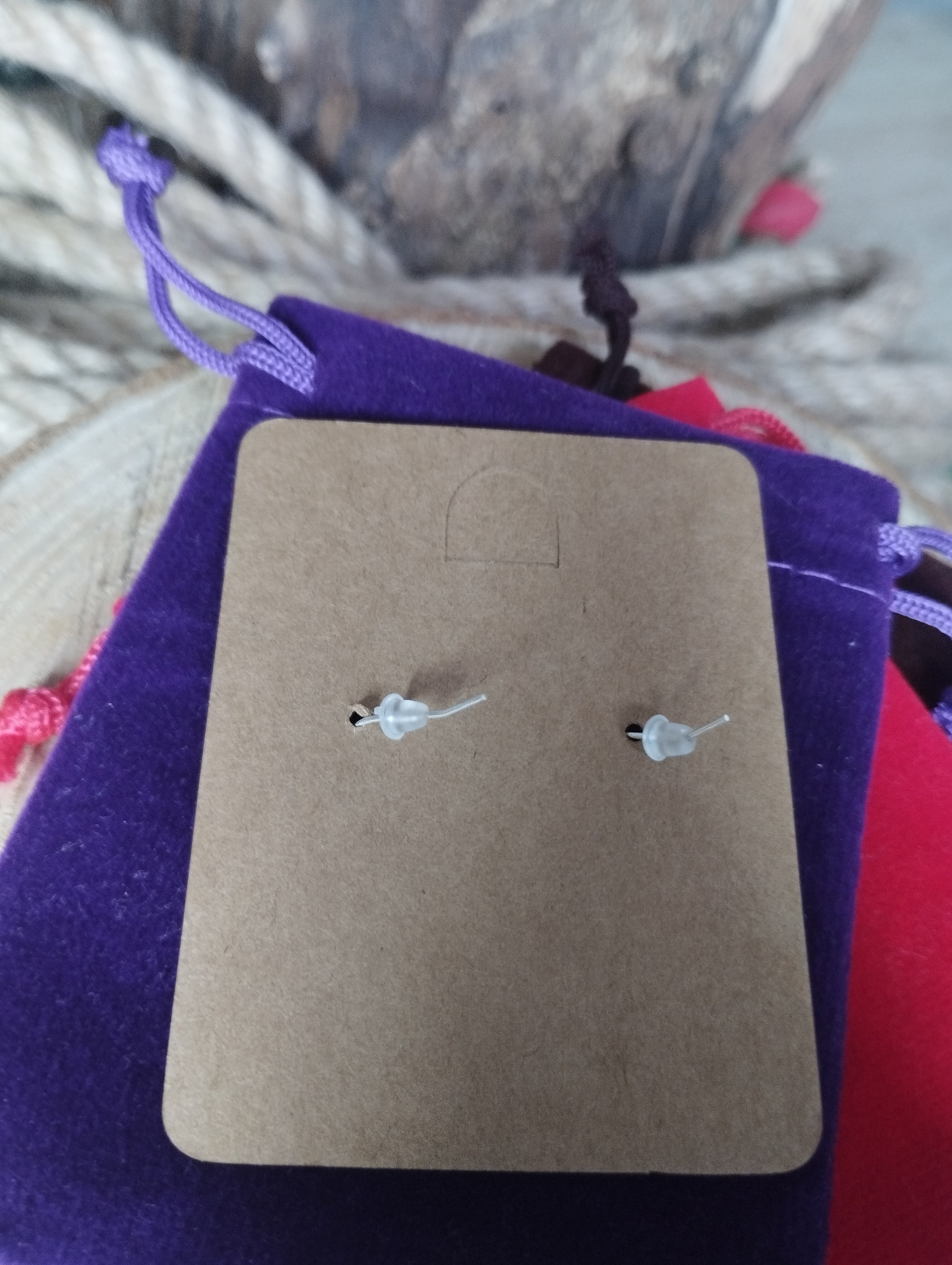 Boucles d'oreilles en argent