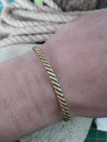 Bracelet laiton fabrication artisanale